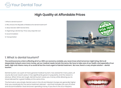 yourdentaltour.com - High Quality at Affordable Prices